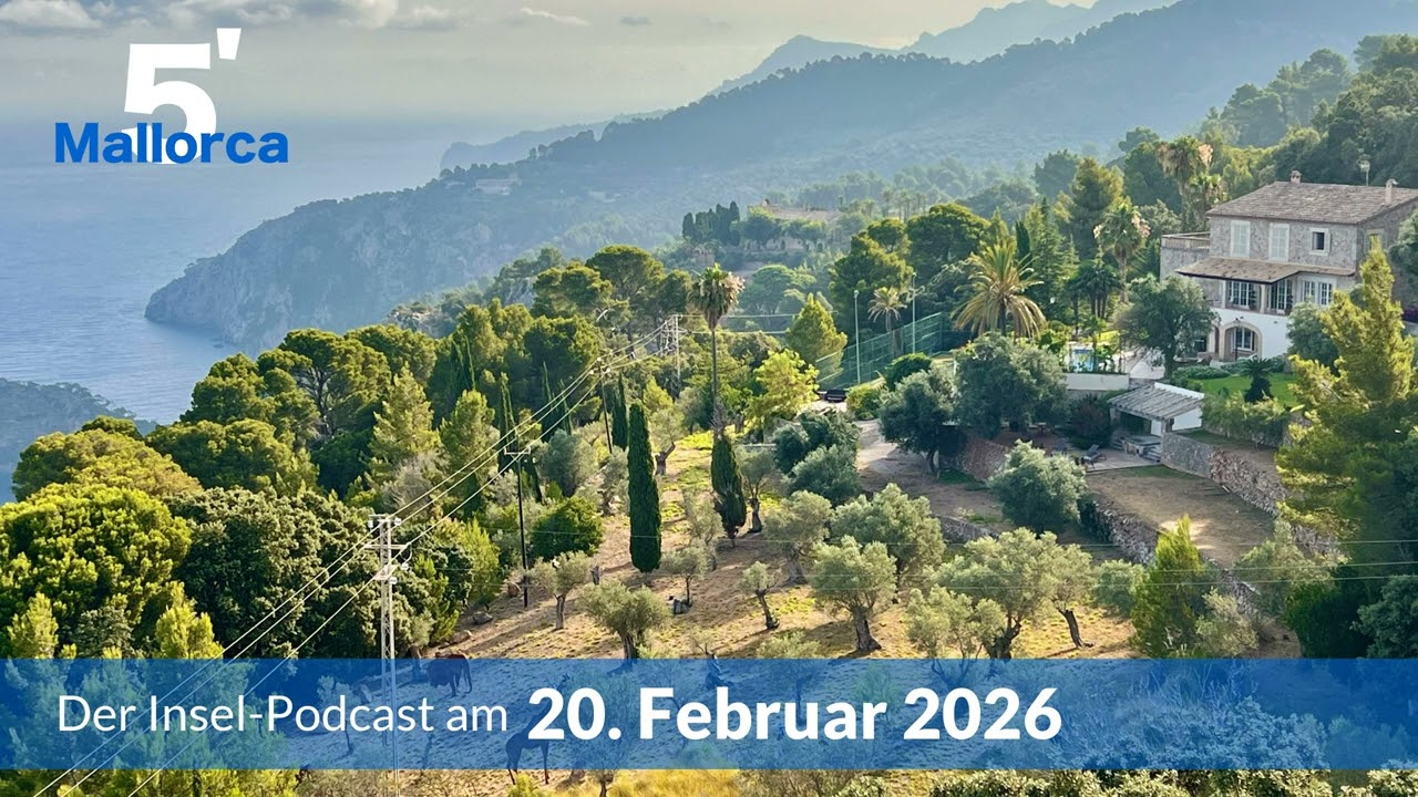 Nachrichten am 20. Februar 2026 | 5 Minuten Mallorca – der Insel-Podcast 1497