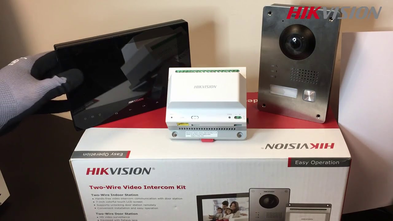 Hikvision Tutorials — 2 Wire Video Intercom Kit (Introduction)