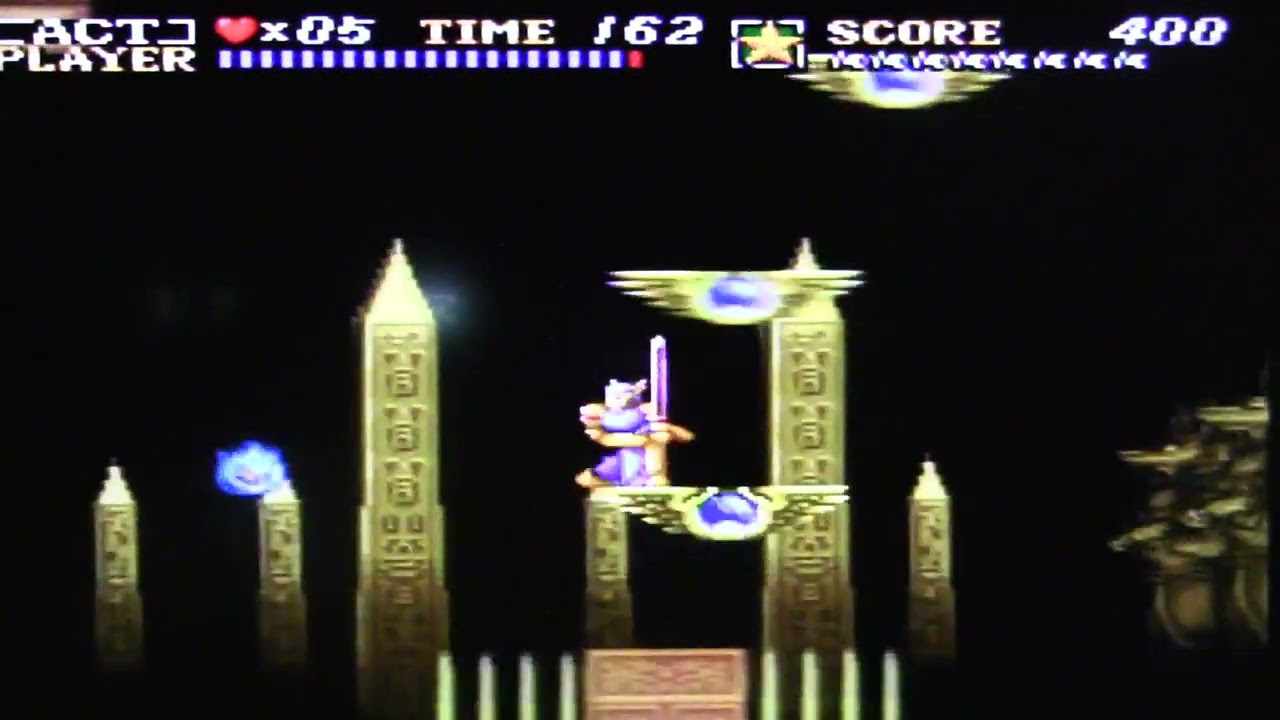ActRaiser – Kasandora Boss: Pharaoh, King of Sand