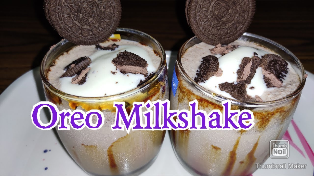 Oreo Milkshake in Tamil | Oreo Milkshake | Milkshake recipes | Easy milkshake Recipes