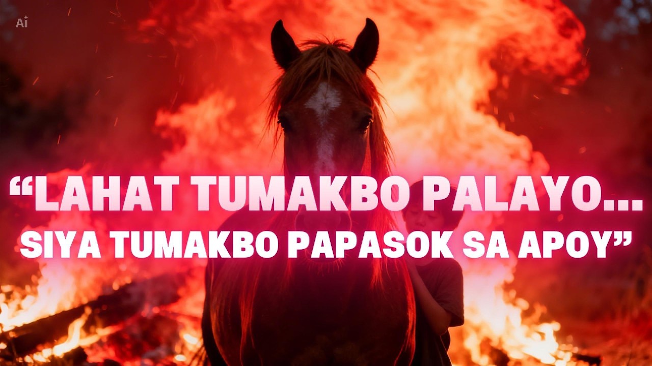 ANG KABAYONG BUMALIK SA APOY: Isang kwento ng utang na loob, katapatan, at kabayanihan.