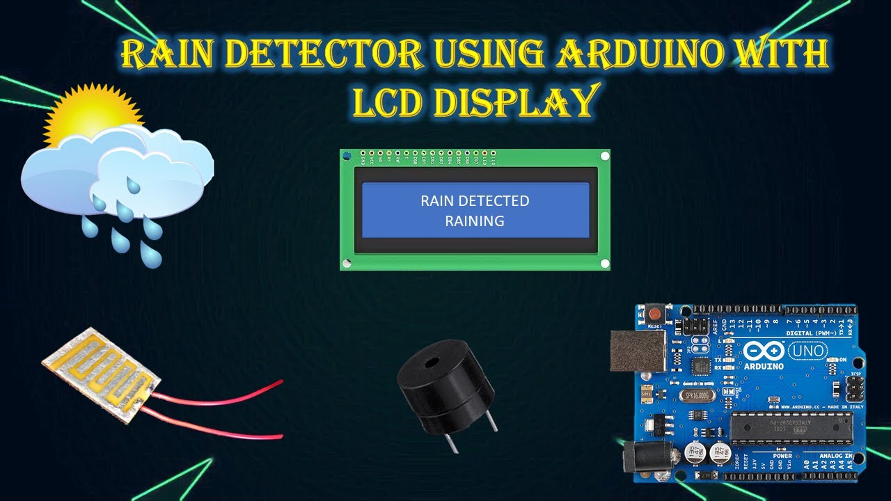 Rain Alarm Using Arduino & Buzzer By Technoesolution | Arduino Project
