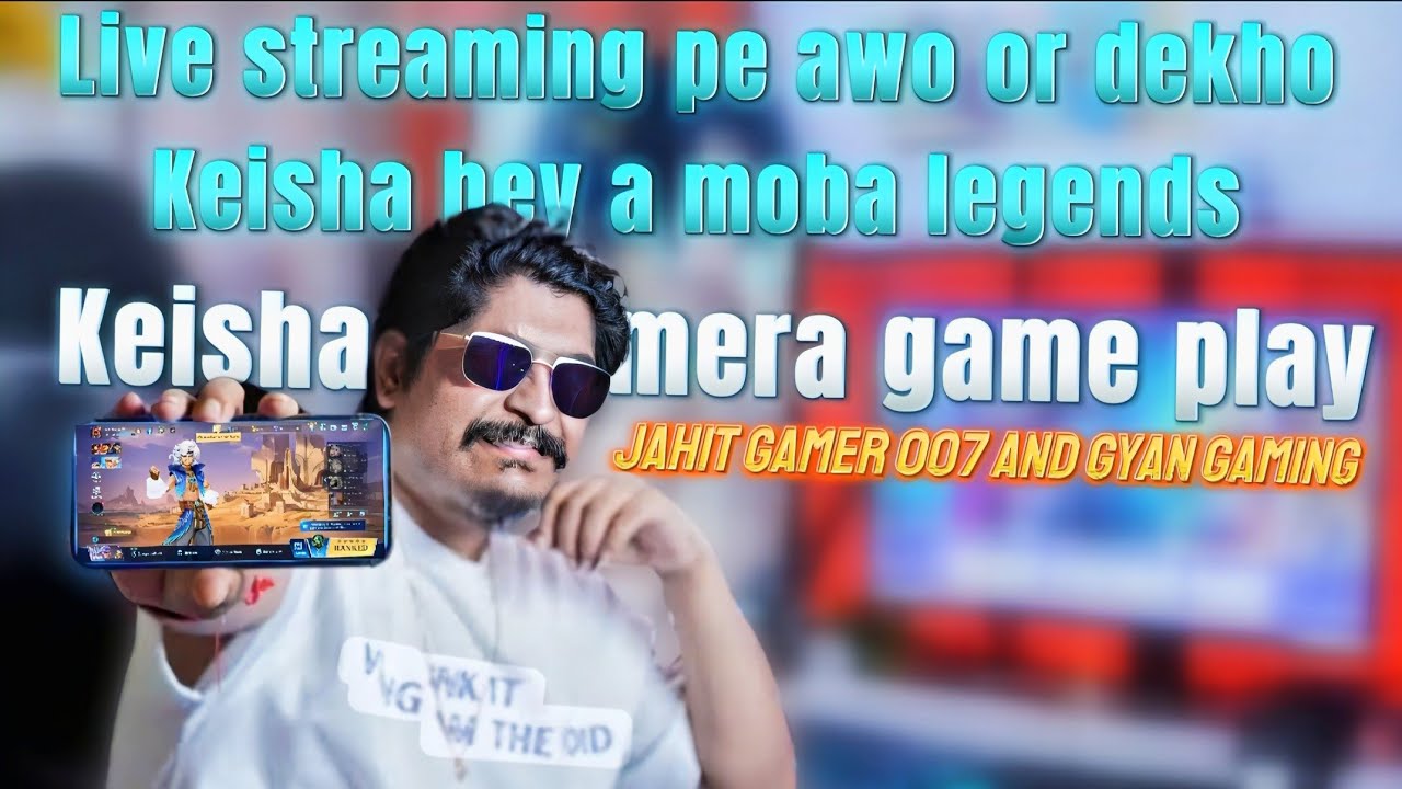 Jahit Gamer 007 is live streaming with moba legends 5v5 awo yaar or dekho keya hey a moba legends