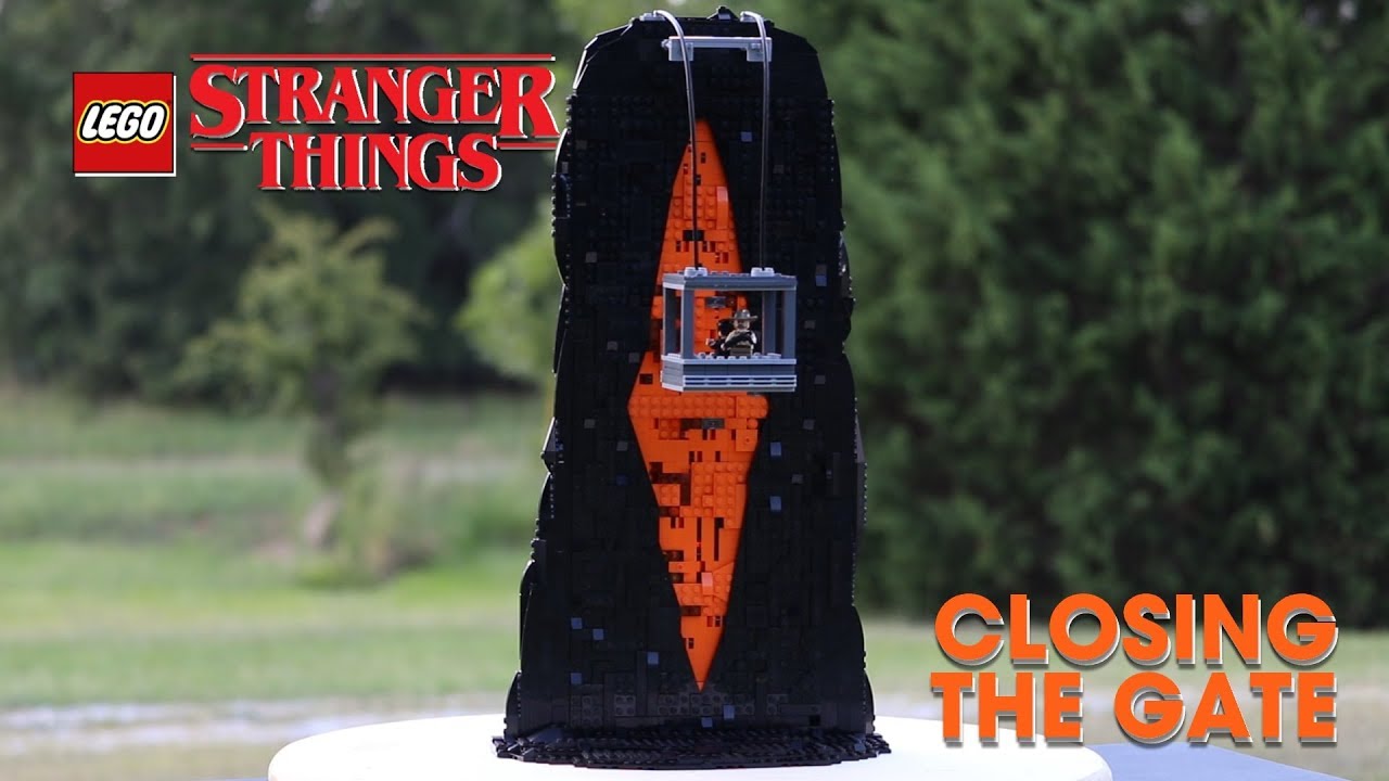 LEGO Eleven CLOSES the GATE From STRANGER THINGS! // Custom LEGO MOC