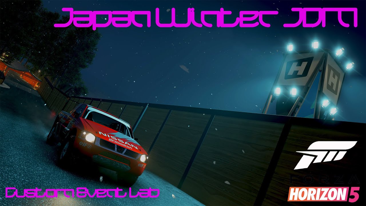 Japan Winter JDM - CUSTOM EVENT LAB - AVPMEZ - Forza Horizon 5!