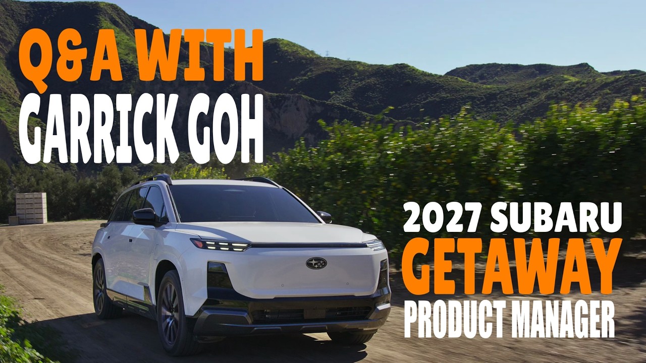 Subaru Getaway: 420 л.с. и 28-минутная зарядка. Глубокий обзор с Гарриком Го из Subaru of America!