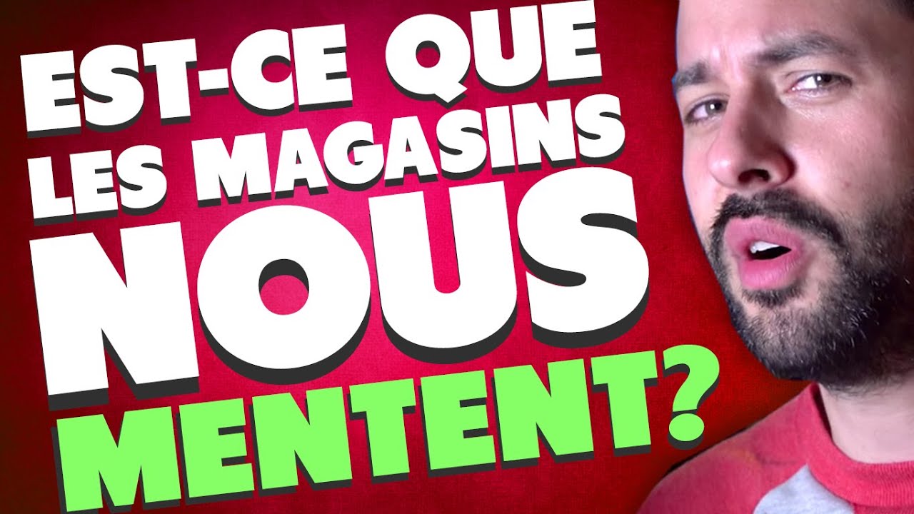 EST-CE QUE LES MAGASINS NOUS MENTENT ? (LES ETRANGES EXPERIENCES)