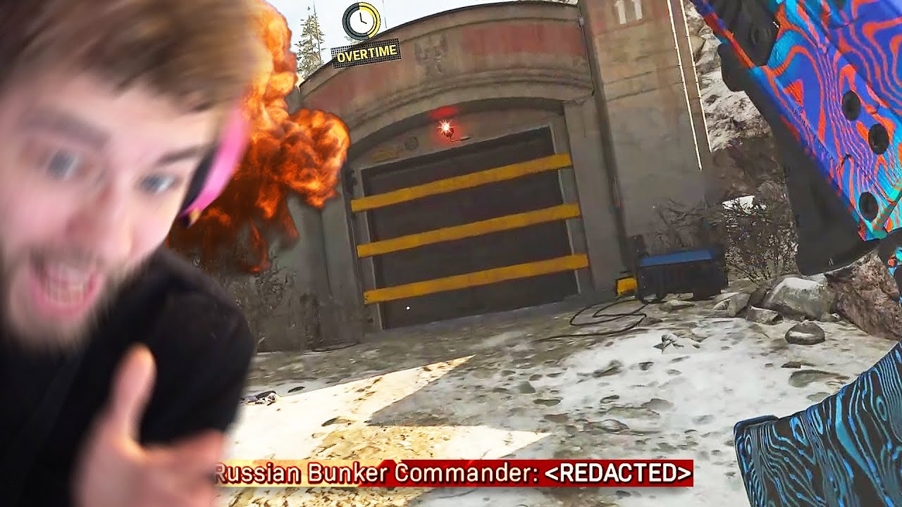 I tried to open BUNKER 11 in WARZONE by myself but my brain is too little
