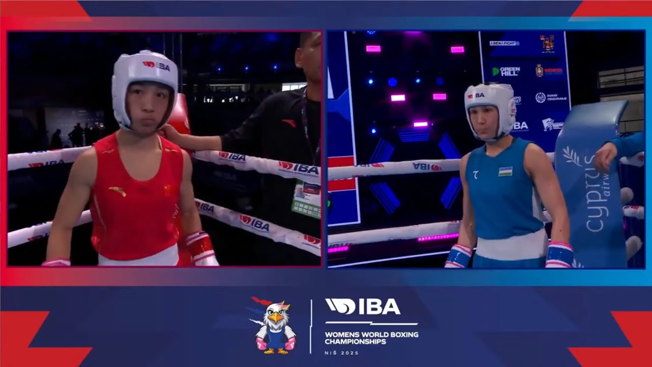 SF W50kg HU MEIYI (CHN) vs BOBOKULOVA SABINA (UZB) | IBA WWCHs Niš 2025