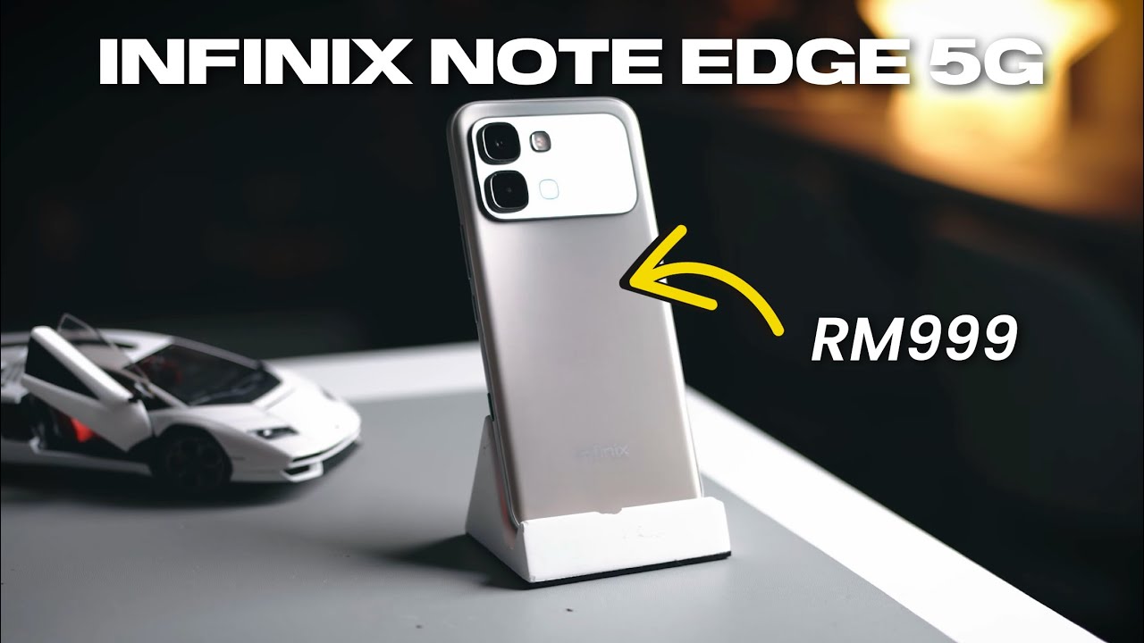 Infinix NOTE Edge 5G: Премиальный внешний вид и качество сборки по приемлемой цене.