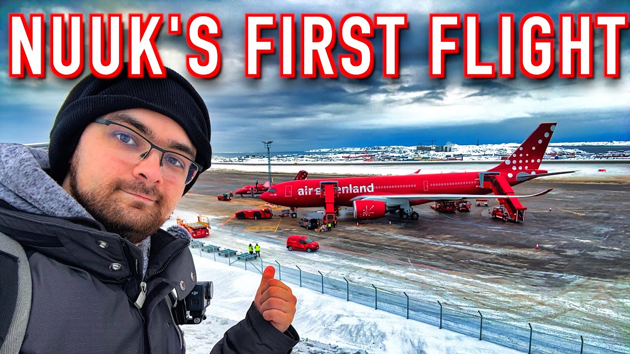 Flying to Greenland's New Airport for the First Time!