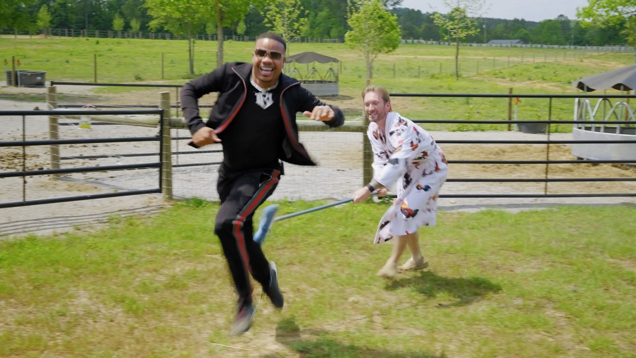 Mojo Brookzz Runs For His Life At Matt Mathews&rsquo; Farm | Farm Chores