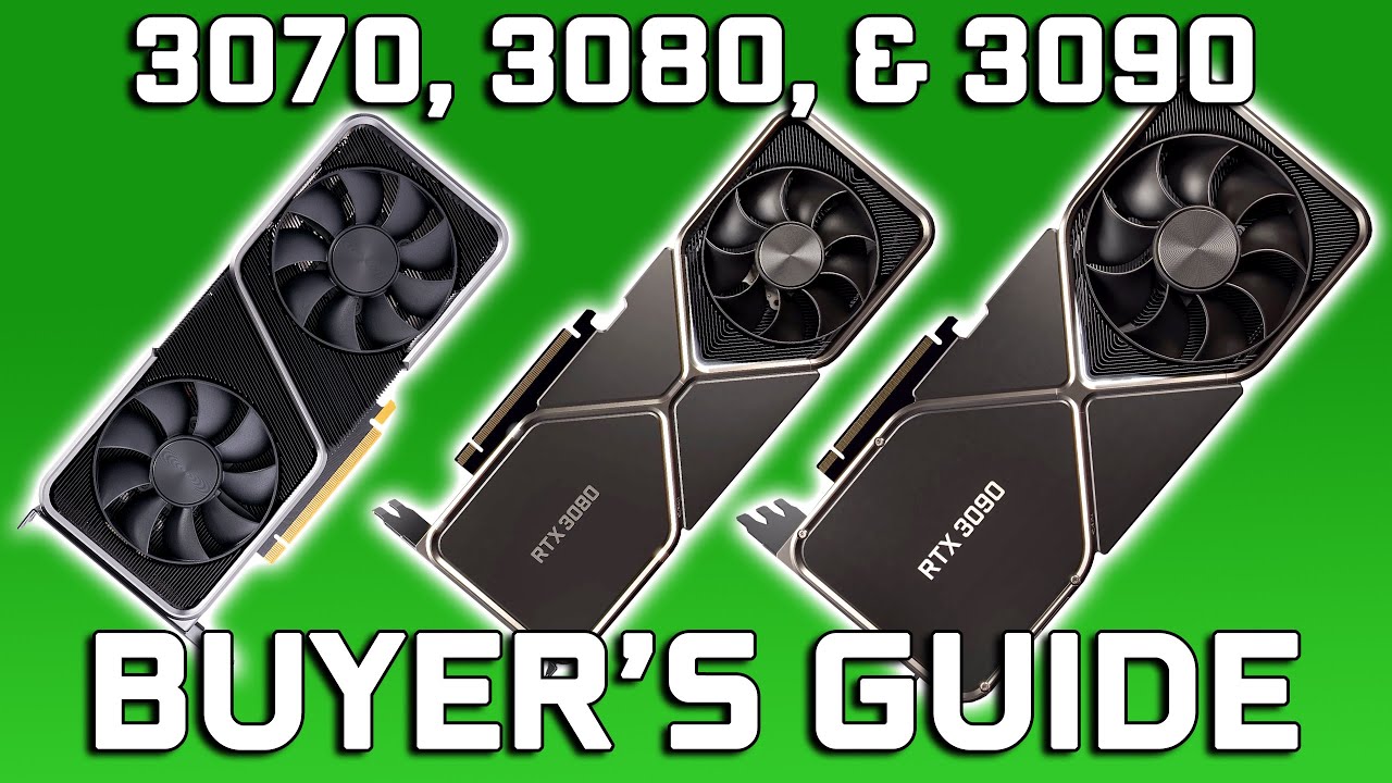 RTX 3090 vs 3080 vs 3070 Performance & Specs - RTX 30 Buyers Guide