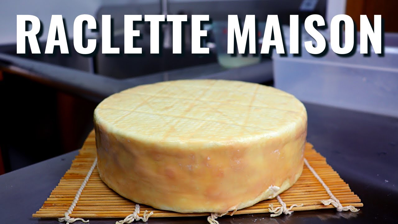 Comment faire du fromage RACLETTE à la maison avec lait de vache? (Recette avec TOUTES les étapes)