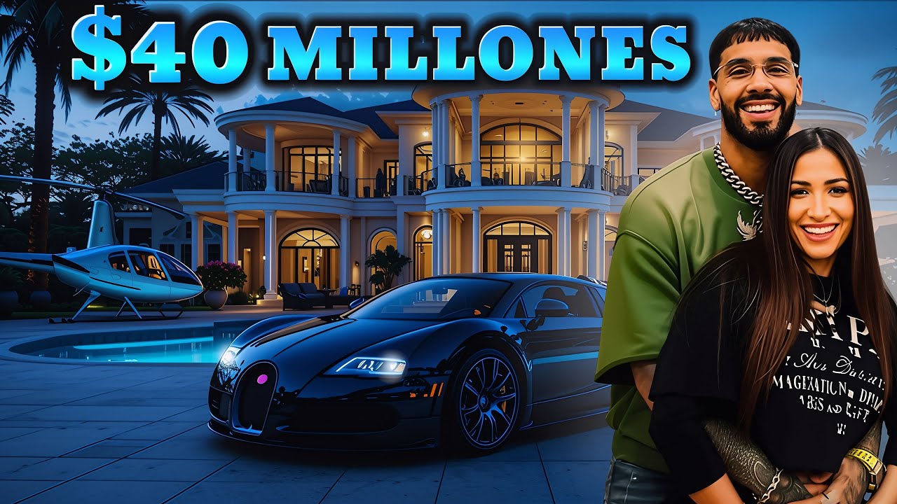 Asi es la VIDA MILLONARIA de ANUEL AA 2025