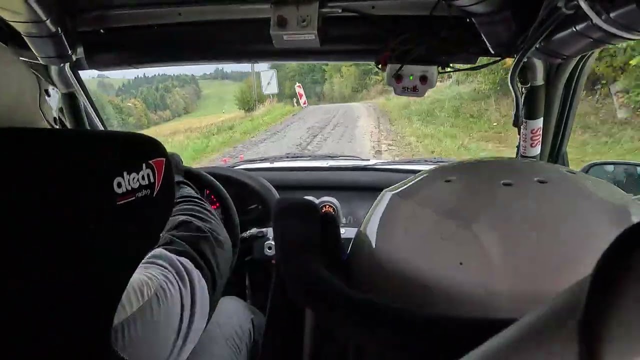 21. Carlson-Partr Rally Vsetín 2025 RZ5 Hošťálková | Pražan - Pohlídalová | ONBOARD