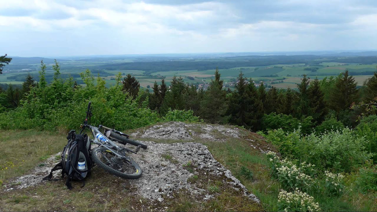 Unterwegs auf dem Frankenweg - eine Mountainbiketour