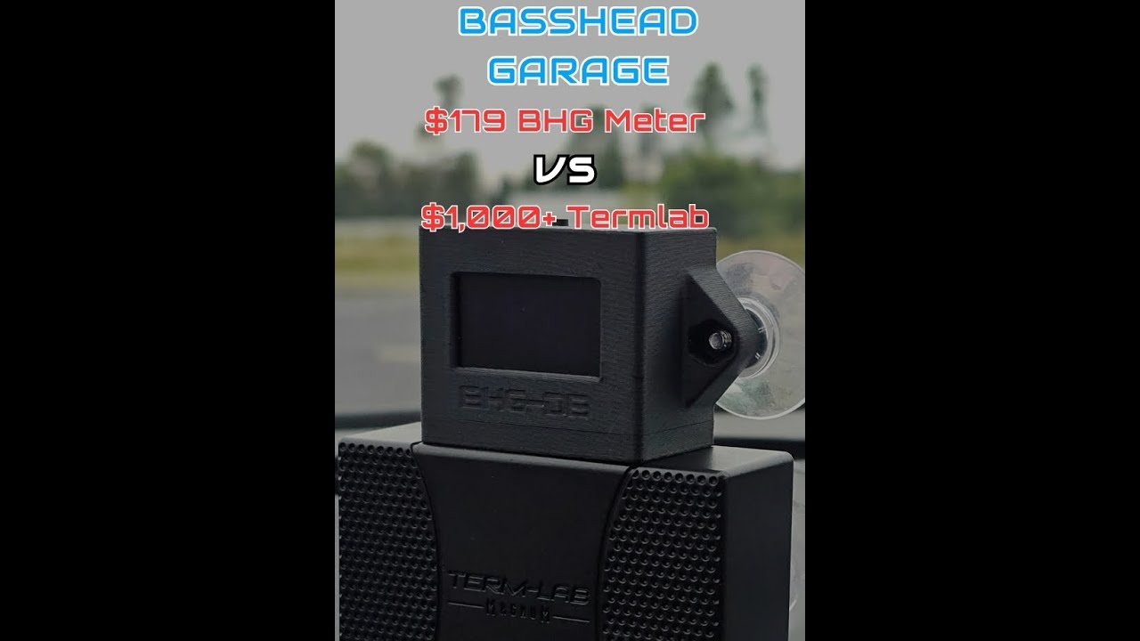 $179 Basshead Garage Decibel Meter vs $1,000+ TermLab Magnum