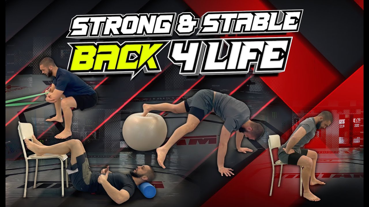 How to build a Strong & Stable Back 4 Life - AMA 108 - Coach Zahabi