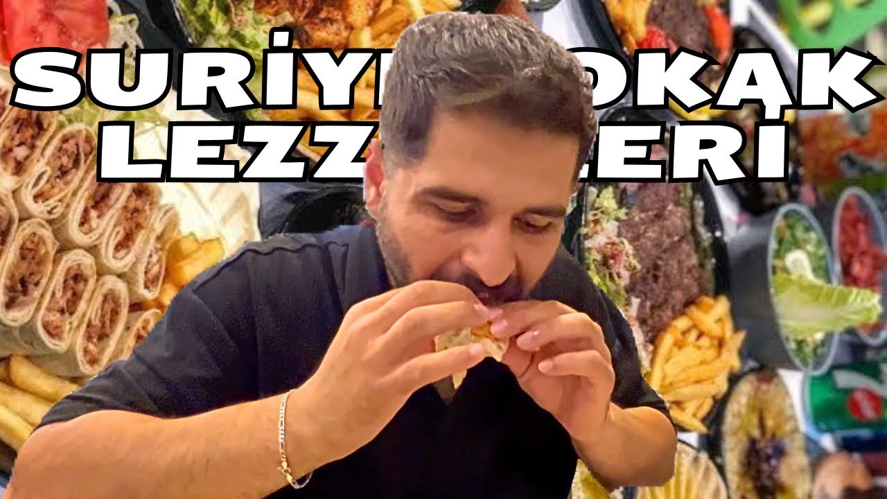 SURİYE Mahallesinde Sokak Lezzetlerini Deniyorum! ~11