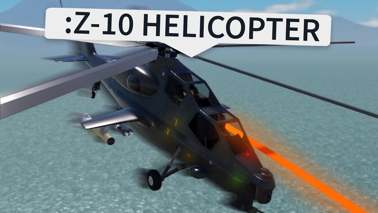 DESTROYING THE SERVER using the Z-10 HELCIOPTER