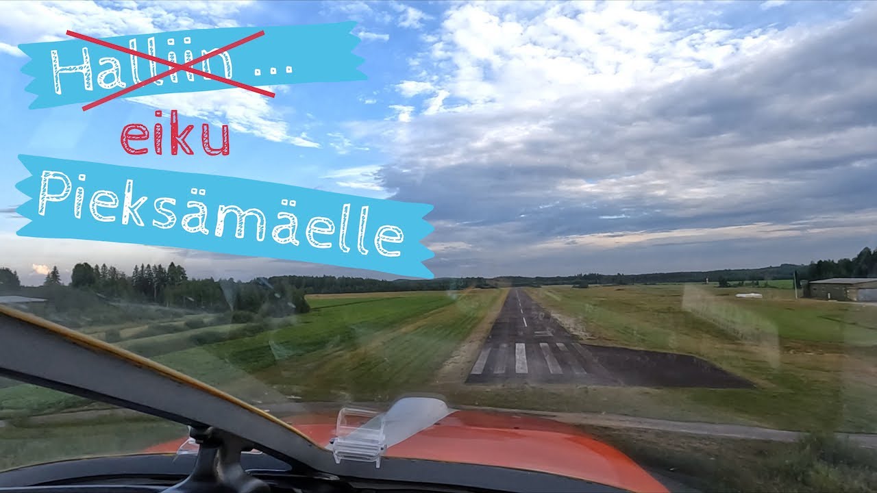 Lento Halliin ... eiku Pieksämäelle