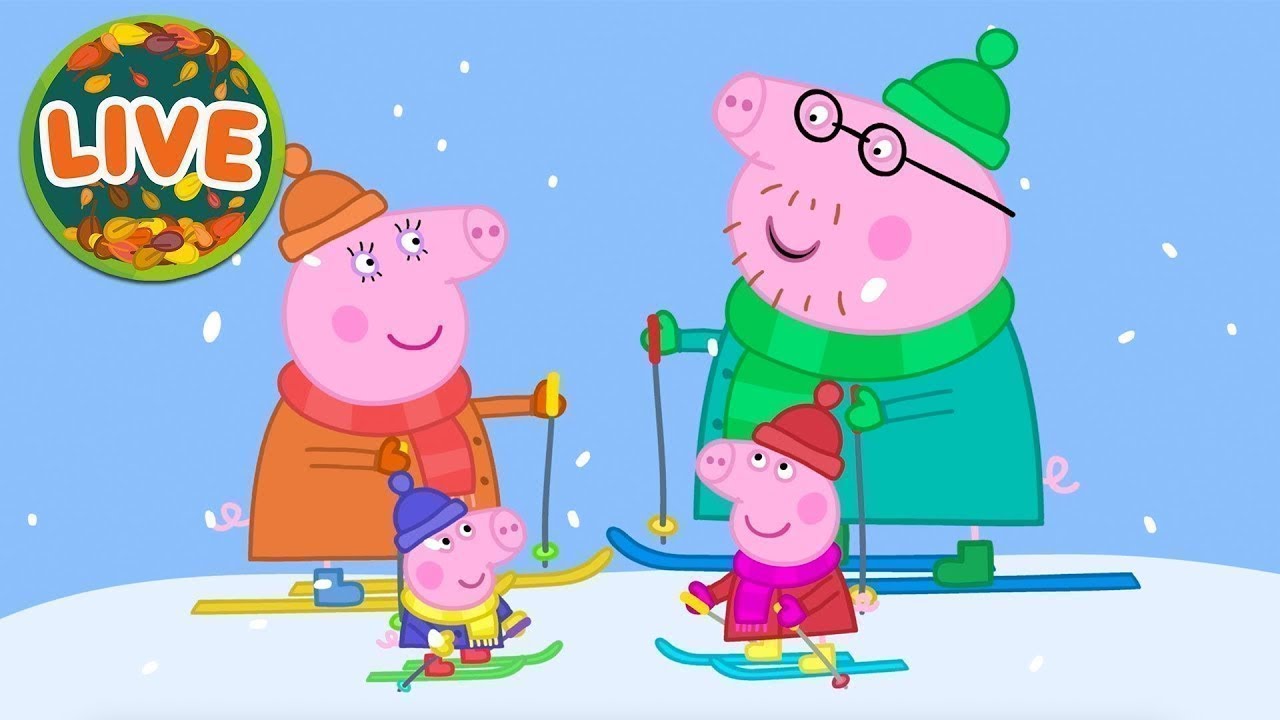 ❄️ Peppa Pig’s BIG Christmas Adventures LIVE! 🎁🎄| English Full Episodes | Holiday & Travel Days Out