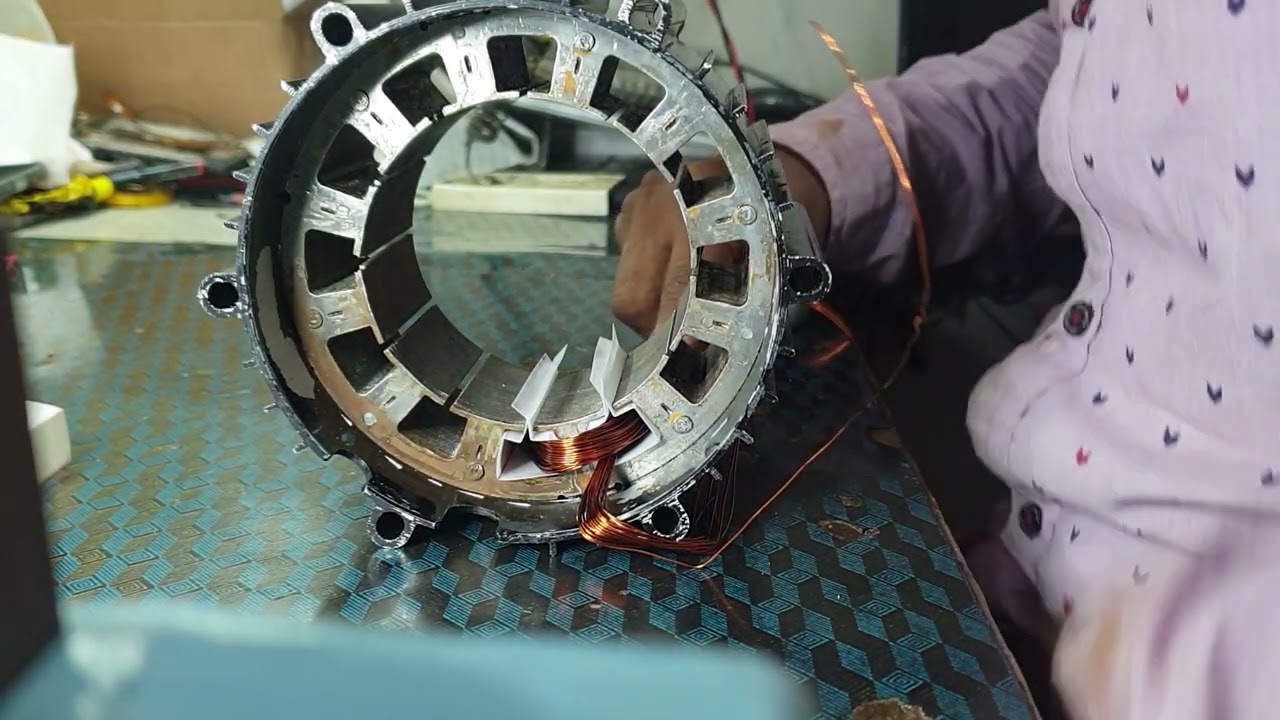 e rickshaw motor winding full video
