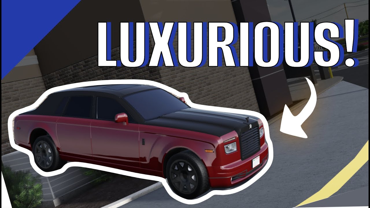The 2010 Rolls Royce Phantom is a LUXURIOUS RP Car! | Greenville Roblox