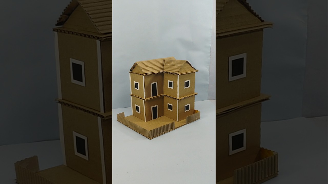 DIY | Cardboard Se Aisa Ghar| Result Shoking | 