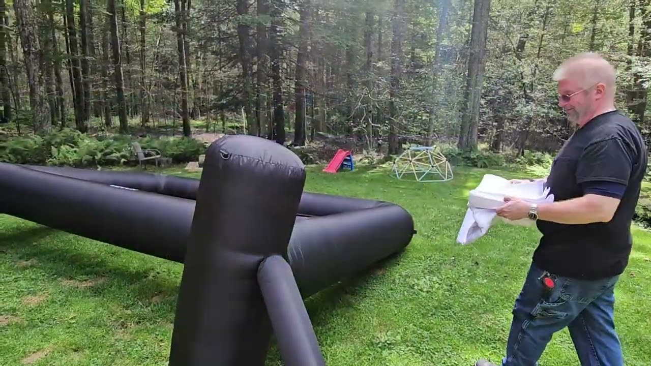 VEVOR 16FT Inflatable Movie Screen Outdoor, Inflatable Projector Screen 16:9 Easy Set Up