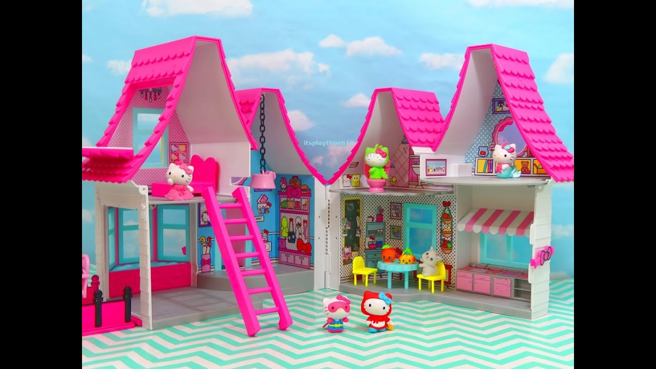 HELLO KITTY DOLLHOUSE Unboxing Review | Video 641