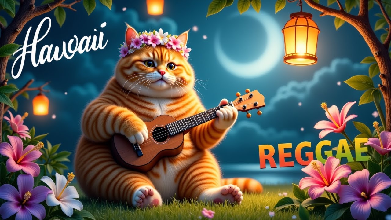 Hawaiian Reggae 🌊 Tropical Sunset – Ocean Chillout Music