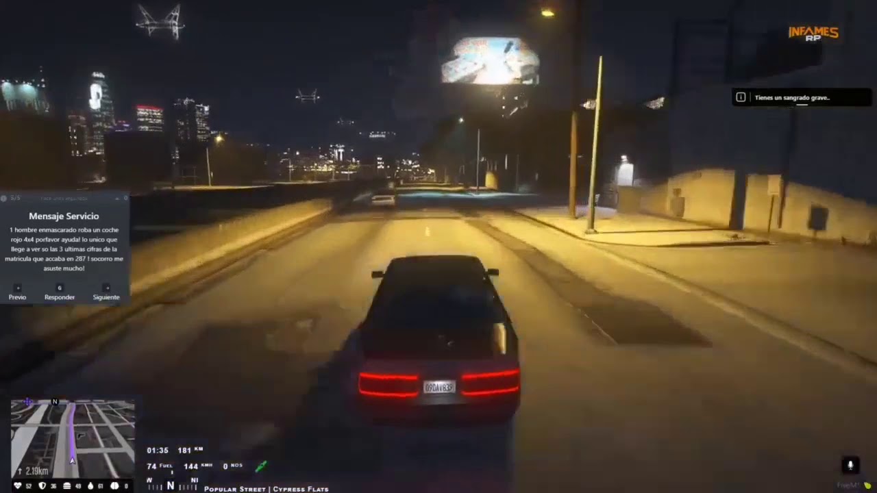 DISPARAN A HORACIO! - Infames RP - GTA V Roleplay