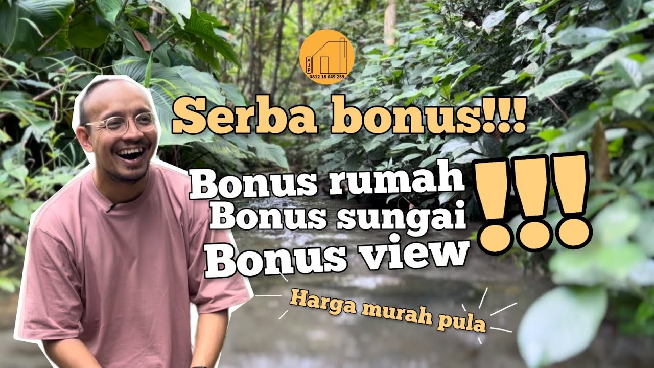 EP84-Tanah Pekarangan Banyak Bonus View Gunung Batas Sungai dan Jalan Desa Harga Super Terjangkau