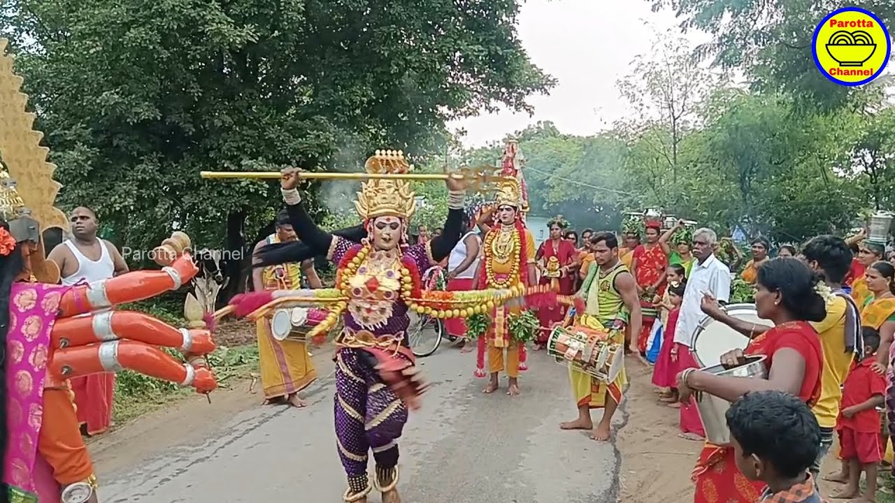 அங்காளம்மன் திருவிழா மயான காளி ஆட்டம் | Festival dance | Parotta Channel. 