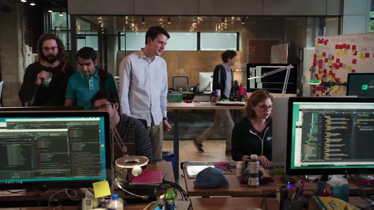Richard Crashes Into A Glass-Wall & Also Vomits - Silicon Valley Season 5 Episode 2 Funny Scene