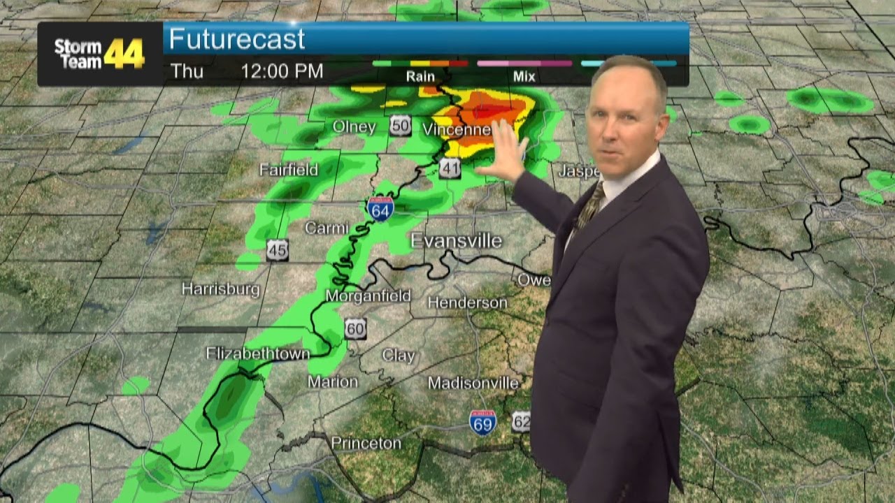 Dry tonight, before tracking storms tomorrow