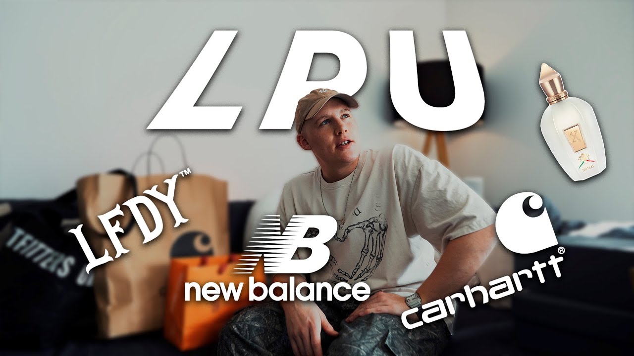 BIG FASHION LPU & UNBOXING!📦 | Xerjoff, LFDY, Carhartt, New Balance & mehr!