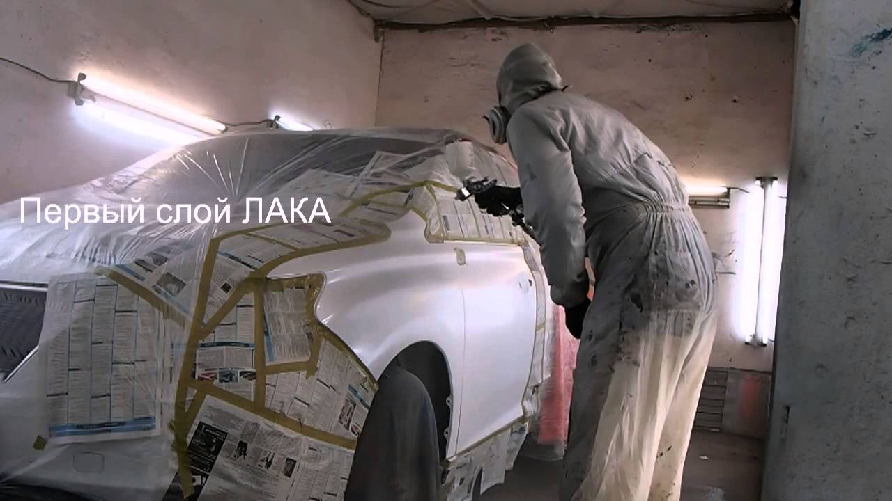 Покраска Лексуса 3х слойкой с переходом