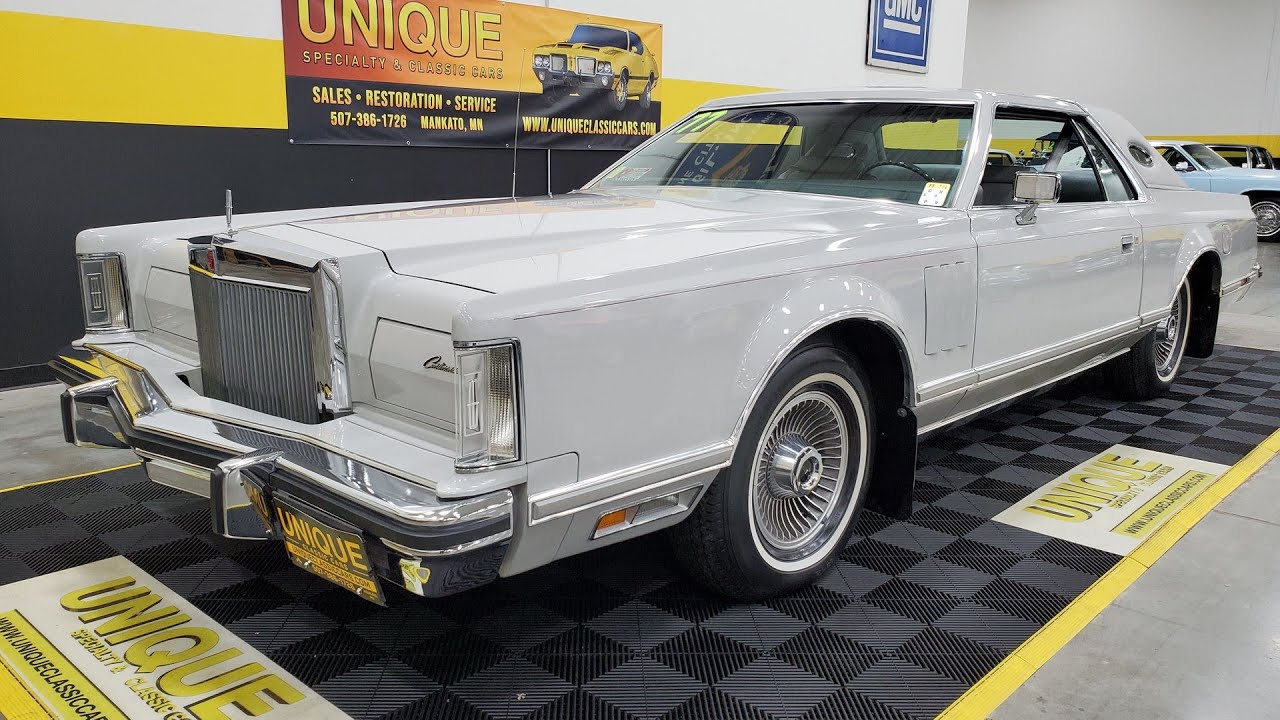 Lincoln Continental Mark V Cartier 1977 года | Продаётся за 49 900 долларов