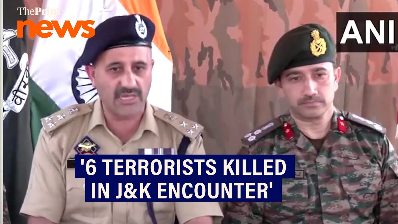 '6 terrorists killed in Kulgam, Chinnigam encounters, arms and ammunition recovered'