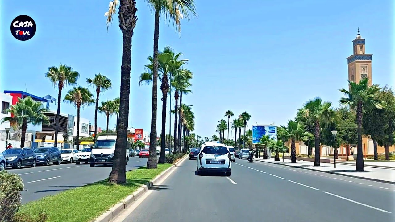 Casablanca جولة من طريق أزمور إلى المعاريف كازابلانكا