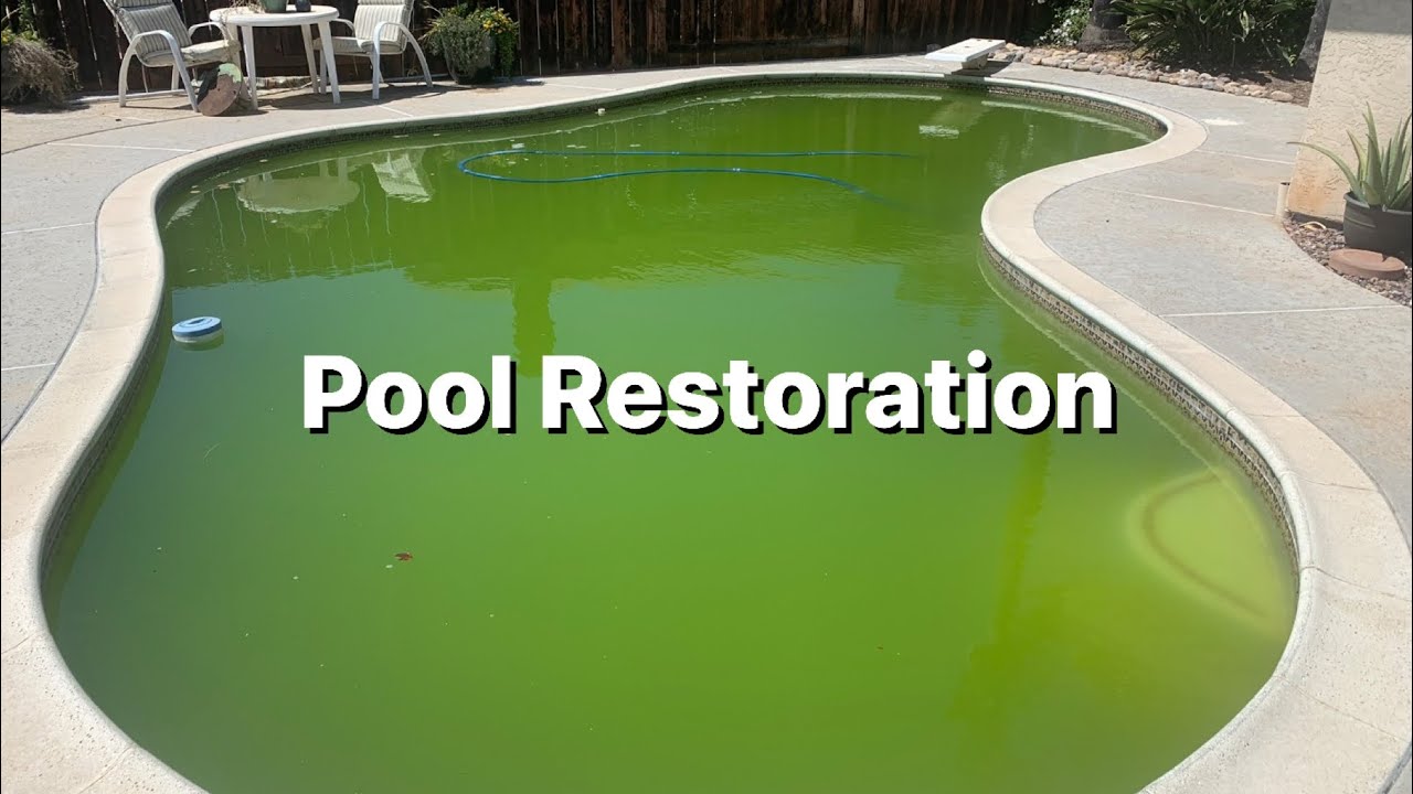 Pool Renovation - Plaster polish