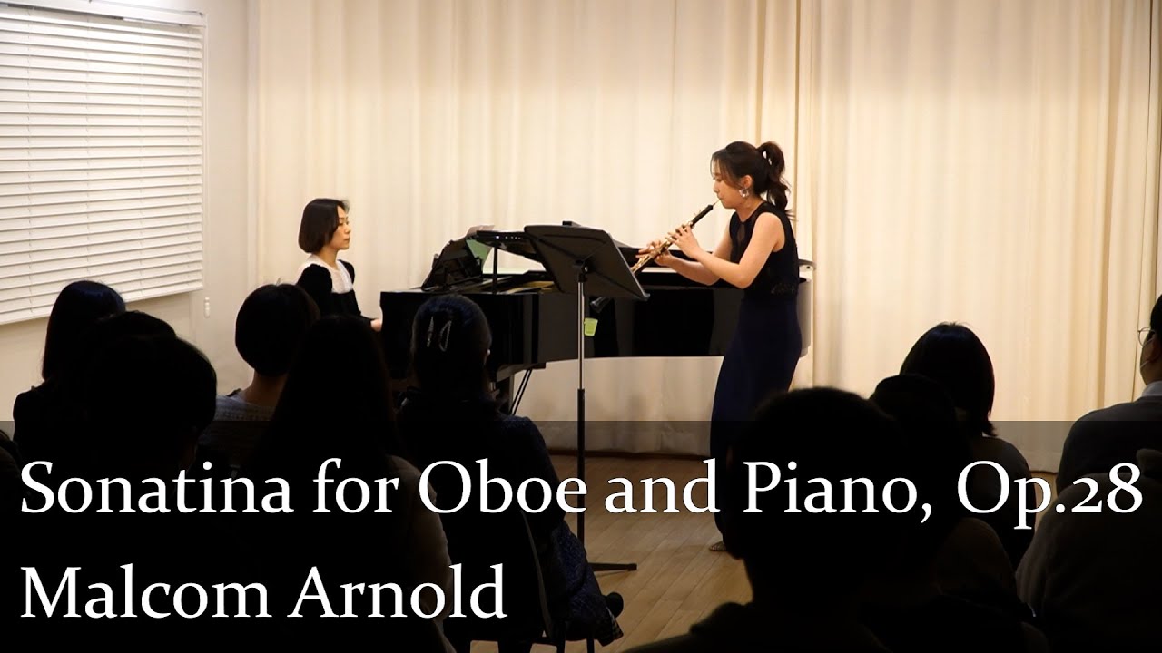 Sonatina for Oboe and Piano, Op.28 / Malcom Arnold