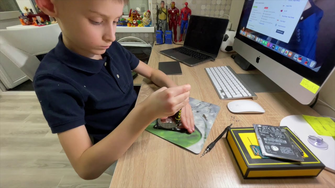 Что внутри HDD Apple IMac 21.5