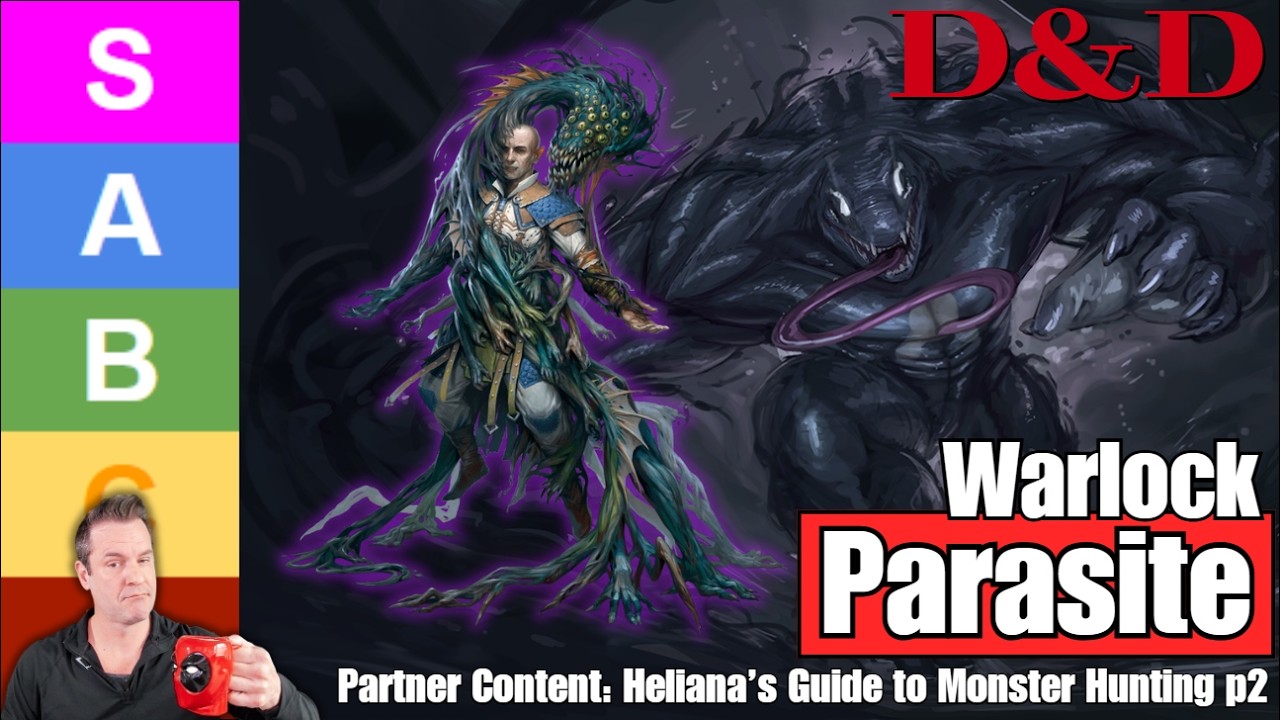 D&D 5: New Parasite Warlock Subclass - Heliana's Guide to Monster Hunting Part 2 - Partner Content