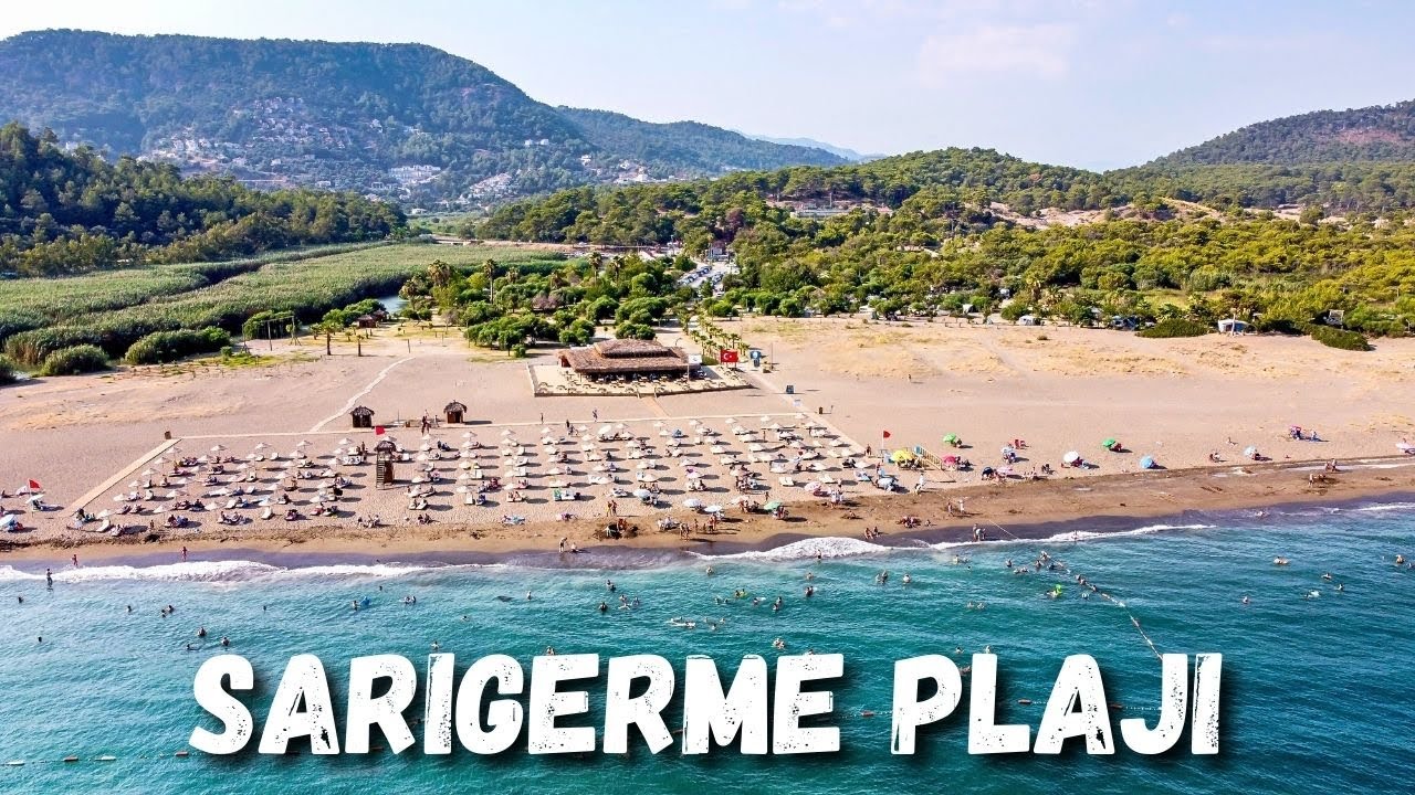 Sarıgerme Plajı - Sarıgerme Ortaca - Dalaman Nerede Denize Girilir? - Sarıgerme Ortaca Muğla Turkey