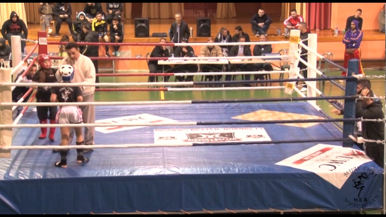 Muay Thai Kids Fight Loukia Pilali 19/2/17