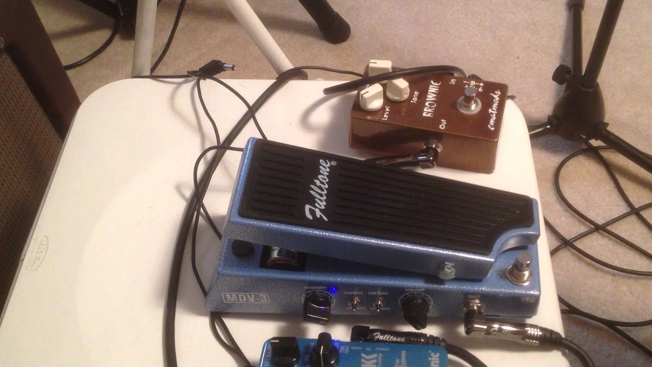 Fulltone Mini Deja Vibe 3 Demo